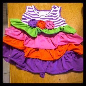 Newborn flower dress